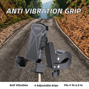 Soporte Antivibración para Teléfono de 4 a 6.8 Pulgadas, con 4 Puntos de Anclaje Ajustables, Compatible con la Mayoría de los Escritorios - Product Image 2