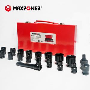 Maxpower 20 cái 1/<span class=keywords><strong>2</strong></span> "Ổ cắm ổ cắm cờ lê thiết lập với tác động mở rộng thanh và phổ doanh - Product Image 4