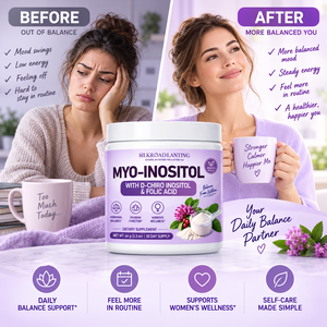 Apoyo Natural para el Equilibrio Hormonal Femenino, Complejo de Mioinositol y D-Chiroinositol para un Ciclo Regular y la Salud Reproductiva - Product Image 2