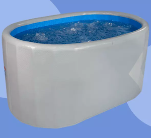 <span class=keywords><strong>Baignoire</strong></span> de glace OEM Drop Stitch <span class=keywords><strong>Baignoire</strong></span> de glace gonflable pliante pour <span class=keywords><strong>adulte</strong></span> avec couvercle - Product Image 1