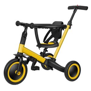 Meilleure vente Happy New 2025 4-en-1 5-pliable en plastique cadre en acier compétition bébé <span class=keywords><strong>tricycle</strong></span> pour bébé fille et bébé garçon - Product Image 2