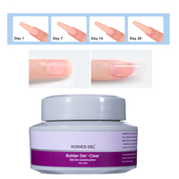 KODIES GEL 30g Gel de construction pour ongles Gel UV dur Gellak Camouflage Acrylique Manucure Sculptant Extension d'ongles Blan