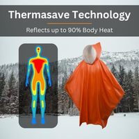 Ponchos de pluie d'urgence pour adultes, imperméables, coupe-vent, portables, à capuche, pour conserver la chaleur du corps