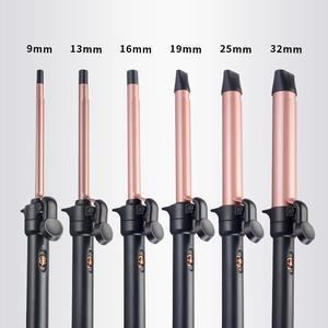 Fer à friser électrique avec chauffage PTC, fer à friser <span class=keywords><strong>pas</strong></span> <span class=keywords><strong>cher</strong></span> pour tous les types de cheveux, diamètre au choix de 9/13/16/19/25/32 mm, 110-240 V - Product Image 6