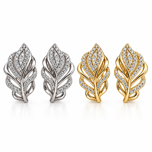 Boucles d'oreilles en forme d'épi de blé pour femme, style pastoral, forme naturelle, pour usage quotidien, accessoires d'oreille simples et polyvalents - Product Image 4