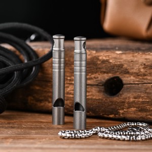 Pioneeredc Ống duy nhất Titan còi cho ngoài trời tồn tại con chó đào tạo thể thao trọng tài nhà máy bán buôn nổ còi - Product Image 4