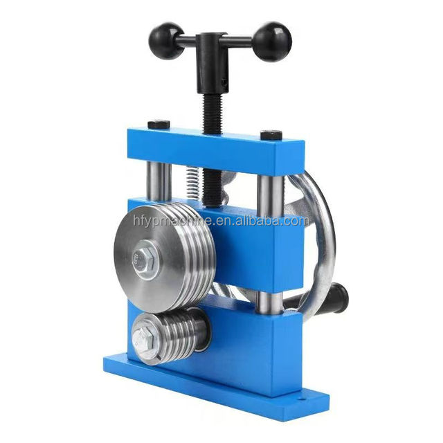 Manual Bracelet Bangle Making Machine Jewelry Forming Rolling Bender Gold Silver Metal Bending Rings Earrings Processing
