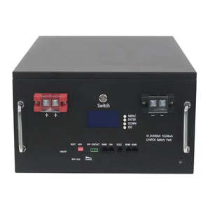 Batterie au lithium-ion hybride 10 kW 51,2 V 200 Ah Grade A Lifepo4 Type séparé OEM pour l'énergie solaire 48 V 100 Ah 200 Ah Pack de batteries - Product Image 3