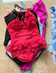 Vente flash : maillots de bain pour filles, mignons, grande taille, personnalisables, imprimés floraux, en spandex/polyester, couleur personnalisée - Product Image 4