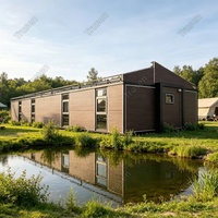 Casa Prefabricada de Acero Galvanizado de Instalación Rápida, Estándar, para Dormitorio, Baño, Cocina, Contenedor para Sala de Actividades
