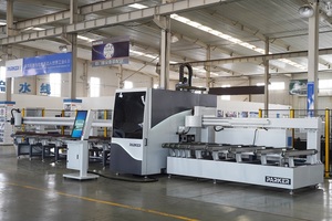 Machine de découpe de profilés <span class=keywords><strong>en</strong></span> PVC et aluminium à double tête CNC pour la fabrication de fenêtres et de portes - Product Image 2