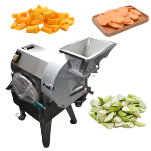 เครื่องหั่นผักอัตโนมัติเกรดอาหารสำหรับแครอท มันฝรั่ง บรอกโคลี ผักกาดหอม มะเขือเทศ ร้านอาหาร ครัว โรงเรียน - Product Image 1