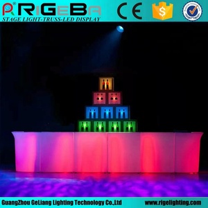 Đồ Nội Thất Hiện Đại Pin Điều Khiển Từ Xa Đủ Màu Đèn Led Quầy Bar Thẳng Sáng Cho Câu Lạc Bộ Đêm Giải Trí - Product Image 2