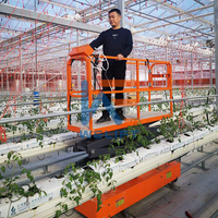 Panier de ramassage électrique entièrement automatique, ascenseur automatique pour serre, donne l'heure les Fruits, les tomates