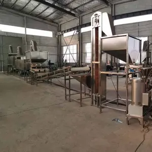 Lehao bir saat fıstık ezmesi üretimi hattı fabrika fiyat CE sertifikalı 500kg güney afrika Kyrgyzstan özbekistan filipinler Peru