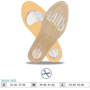 Semelle intérieure en gel polymère doublée OK PED Réf. 119 - Product Image 1