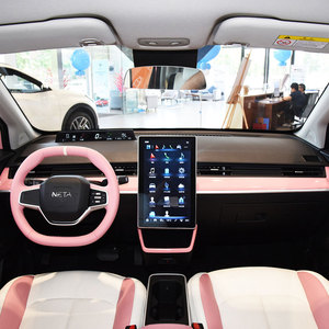 รถยนต์ไฟฟ้า SUV ขนาดเล็กยอดนิยม ขับเคลื่อน 4 ล้อ ยี่ห้อ Nezha รุ่น <span class=keywords><strong>Neta</strong></span> v 2022 Tide 400 Lite สีชมพูแบบกำหนดเอง มีสินค้าในสต็อก - Product Image 6