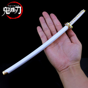 Spada cacciatrice di demoni più popolare all'ingrosso spada <span class=keywords><strong>Anime</strong></span> collezione periferica artigianato Cosplay <span class=keywords><strong>Anime</strong></span> puntelli coltello - Product Image 2