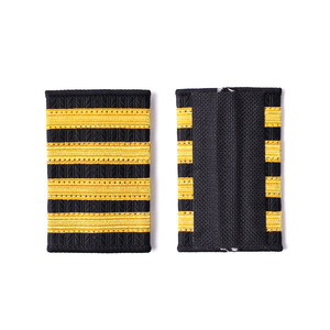 Shero Pilot Epaulette Charreteras y Hombreras Para Piloto Comercial Piloto Privado - Product Image 2