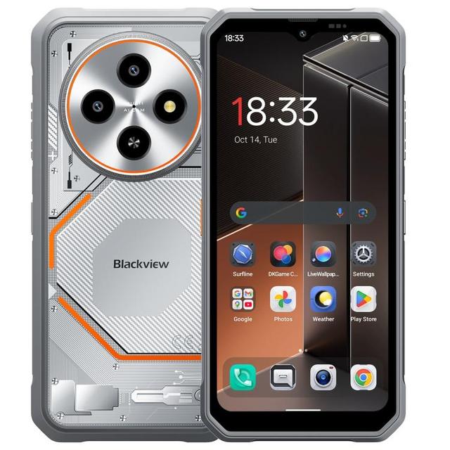New Stock Arrival Smartphone 2026 Blackview FORT 2 Rugged Phone 8GB+256GB Android 15 4G OTG NFC Smartphone
