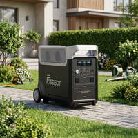 Station d'alimentation portable Fossibot F3600 Pro 3840WH LiFePO4 avec cellules de batterie à cycle de vie de plus de 3500 cycles