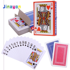 Jinayon de encargo al por mayor de entretenimiento <span class=keywords><strong>2</strong></span> cubiertas de <span class=keywords><strong>jugar</strong></span> cartas de Poker con envases de plástico - Product Image 4
