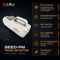 Détecteur de traces de 300 000 enregistrements SEED-PM IMS pour substances explosives, CWA, stockage de données chimiques, USB, Ethernet, sécurité sans fil