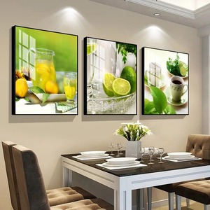 <span class=keywords><strong>Cucina</strong></span> decorazione di arte della parete 3 pezzi Set di fiori astratti di arti del vino pittura moderna di lusso pittura decorativa per soggiorno - Product Image 3