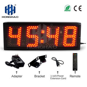 Kunghao — horloge LED Hangzhou Honghao, Top à 4 chiffres, horloge Crossfit, extérieur, disponible en plein air - Product Image 6