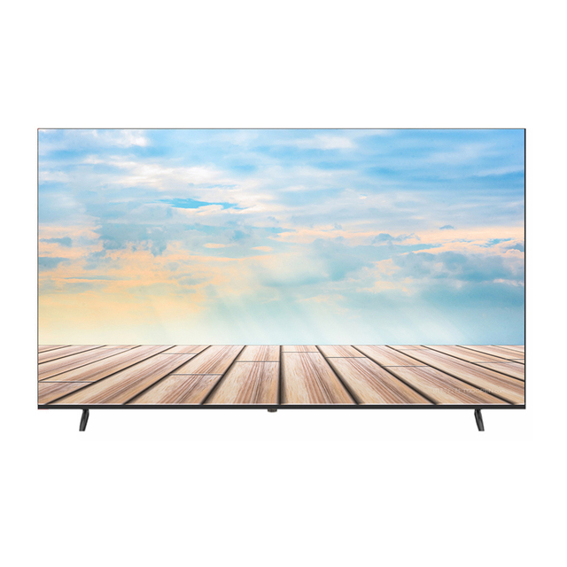 Luxury Design 4K LED Smart TV 55 Inch Android 13.0 HDTV with for and Black Cabinet for Hotels