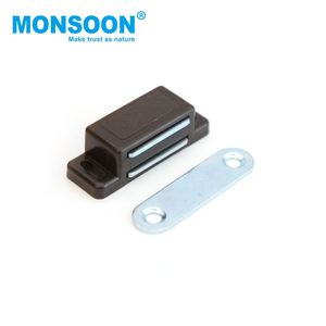 Cierres magnéticos de plástico y hierro para puertas ocultas de armarios de cocina, cierres individuales para cajones de muebles. - Product Image 5
