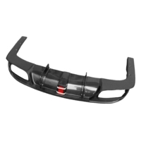 Nouveau diffuseur arrière en fibre de carbone avec feu stop pour kit carrosserie aérodynamique W207 Classe E Coupé