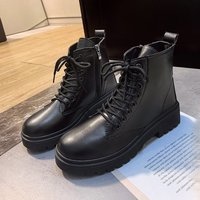 Bottines pour femmes, nouvelle collection automne-hiver 2026, bottes polyvalentes en grandes tailles, style britannique, nouvelles chaussures pour femmes