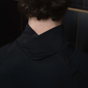 Pelindung Leher Profesional Khusus untuk Hoki Es, Baju Dalam Kompresi Lengan Pendek dengan Fitur Anti-Potong untuk Mencegah Luka - Product Image 4