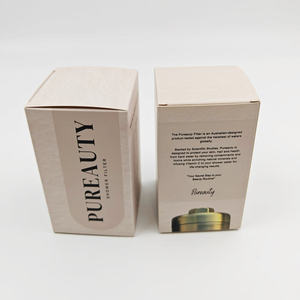 Boîte d'emballage cadeau cosmétique pour soins de la peau avec logo personnalisé, fond fermé, boîtes rigides en carton écologiques de luxe, gaufrage - Product Image 4