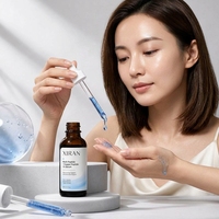 Sérum Visage Anti-Âge Multi-Peptides au Cuivre GHK-Cu Marque Blanche – Essence Faciale Anti-Rides pour Ridules