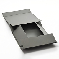 Boîte cadeau magnétique pliable de petite taille fournie par l'usine, boîtes cadeau personnalisées avec logo