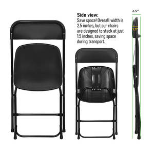 مؤتمر حفلات زفاف تجاري مقاوم للماء رخيص من الأسود مع فتحات تصريف - Product Image 4