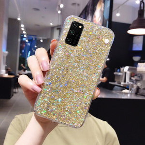 เคสโทรศัพท์แบบมีกลิตเตอร์สำหรับ Xiaomi CC9E Note 10 8 SE A3 Lite Redmi Note 9 Pro Max 7 6 5 <span class=keywords><strong>Plus</strong></span>  ฝาหลังซิลิโคนนิ่มแบบมีประกาย - Product Image 2