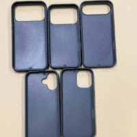 Coque de téléphone portable BAILI Factory pour iPhone 17 Air, en aluminium acrylique, avec adhésif à colle liquide rainurée deux-en-un