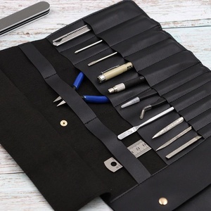 Wholesales PU Leather Leather <b>Case</b> Interchangeable <b>Needle</b> Kit <b>Knitting</b> <b>Needle</b> <b>Case</b> for Sewig - Product Image 6