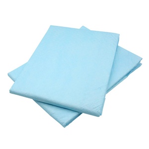 Protège-draps jetables écologiques et durables en plastique bleu à motifs de dessins animés pour chiens, chats et lapins, 60x90cm, certifiés CE - Product Image 3