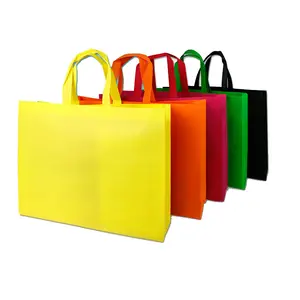 Eco Friendly Promotional Grocery Bag Tote Bags With Custom Printed Logo Non Woven Bag