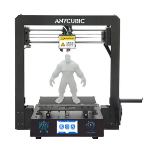 Anycubic I3 Mega S FDM 3D Printer DIY Kit All-Metal Upgrade Frame 3.5 "TFT Layar Printer 3D