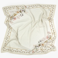 Foulard musulman élégant uni en mousseline de soie pour femme, style Tudung Bawal malaisien koweïtien, châle hijab 100 % polyester, toutes saisons