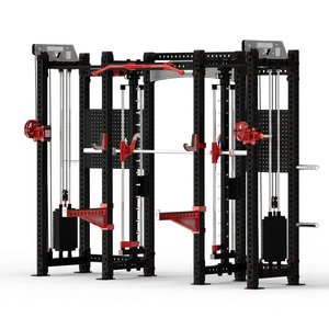 Equipo de Fitness Comercial 3 en 1: Máquina Smith de 8 Postes, Estación de Entrenamiento Múltiple, Cable Crossover y Rack de Sentadillas para Estudio Privado - Product Image 1