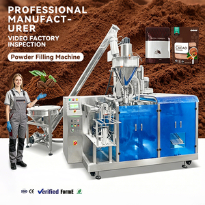 Nouvelle machine de conditionnement de poudre en doypack, machine de remplissage haute vitesse intégrée pour ligne d'emballage de poudre - Product Image 1