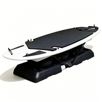 Planche d'équilibre multi-axes JINGSHI, style surf à 360 degrés, avec grip pads, en matériau PP écologique pour la simulation de surf