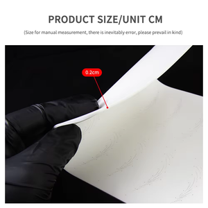 Hojas de Práctica de Microblading para Cejas de Silicona Marca PMU DREAM, Etiqueta Privada, Venta al por Mayor, Almohadillas de Práctica de Tatuaje de 1.5mm de Grosor - Product Image 3