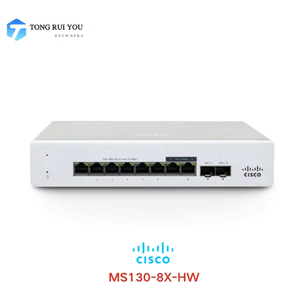 Совершенно новый для Meraki MS130-8X-HW, с облачным управлением, 6GE + 2x2.5GE, 120 Вт, коммутатор, QoS SNMP, мощность 62 Гбит/с, гарантия 1 год - Product Image 1